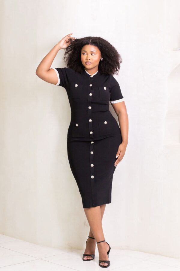 Tony Black Dress - Image 3