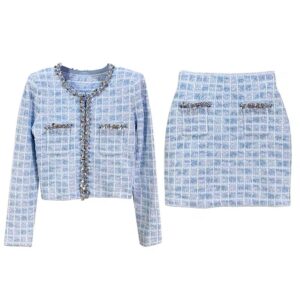 Luxury sky blue set