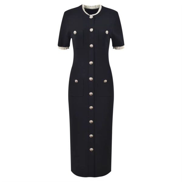 Tony Black Dress - Image 5