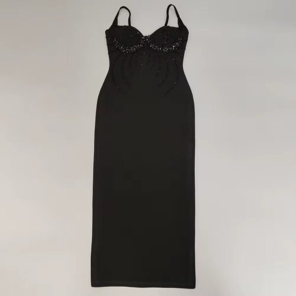 Mandy Black Dress - Image 2
