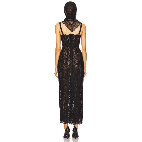 Ether Black Dress - Image 2
