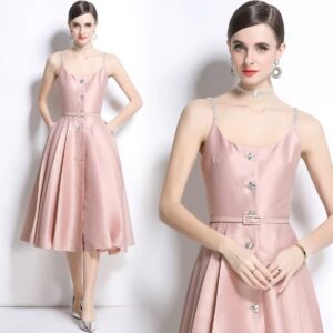 Tracy Pink Dress
