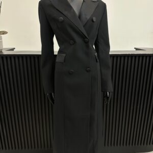 Nonny Black Long Blazer