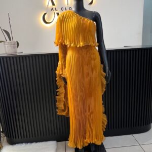 Felicia Mustard Dress