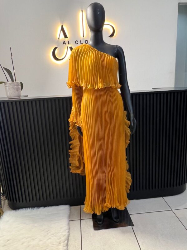 Felicia Mustard Dress