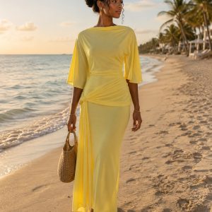 Anna Yellow Dress