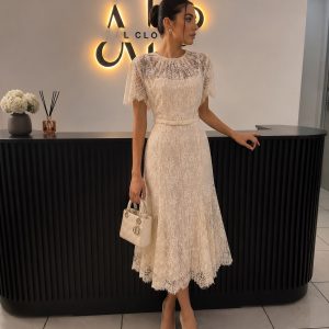Mbali Cream Dress