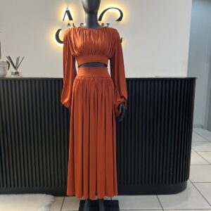 Betty Burnt Orange Set