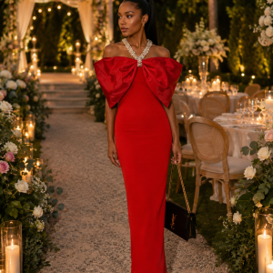 Stella Red Bandage Dress