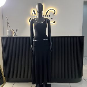 Sophie Black Knit Dress