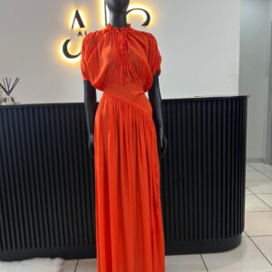 Sonia Orange Dress