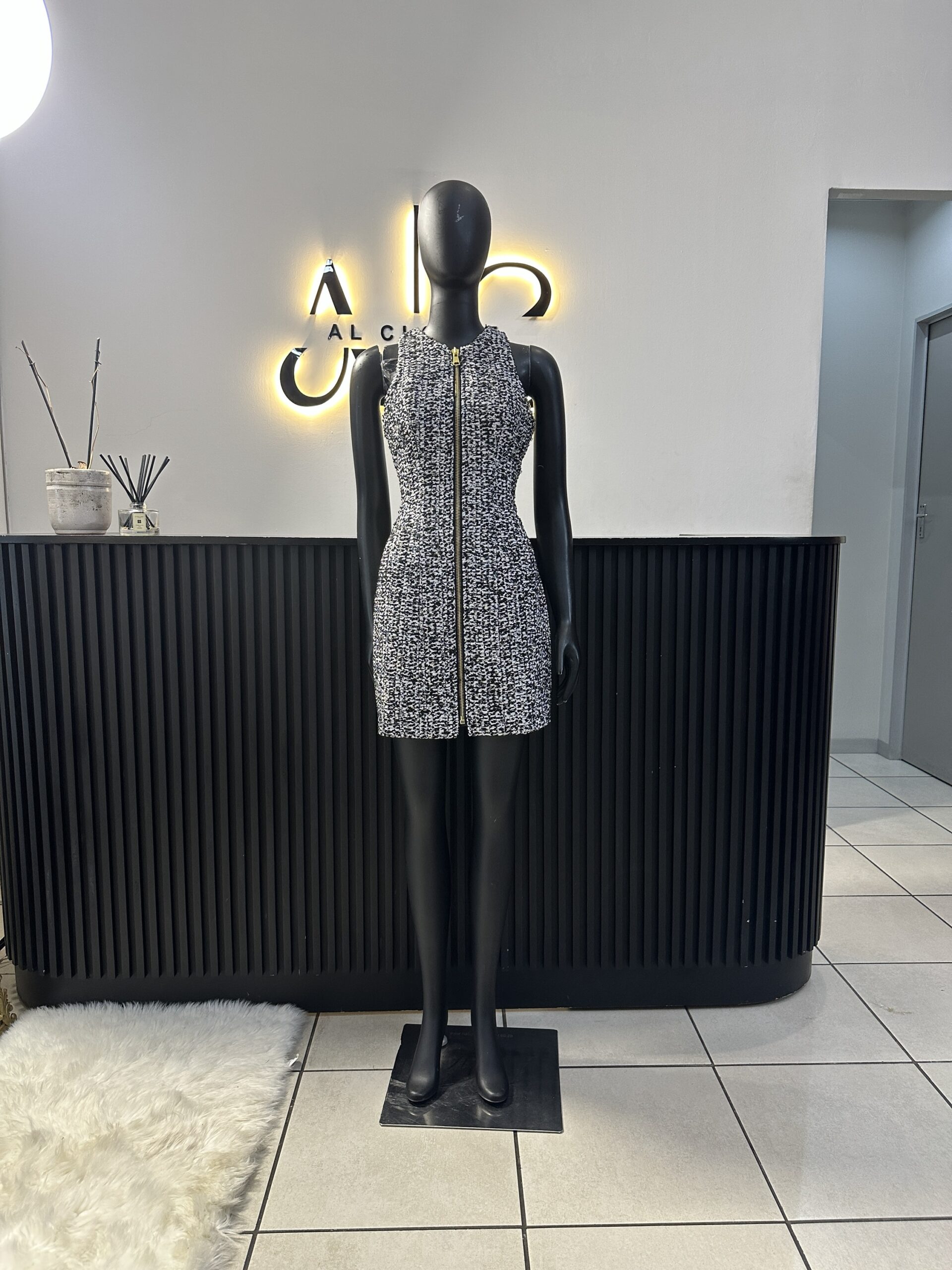 Caroline Tweed Dress