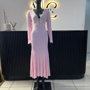 Stella Pink Knit Dress