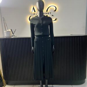 Tania Black Two Piece Set