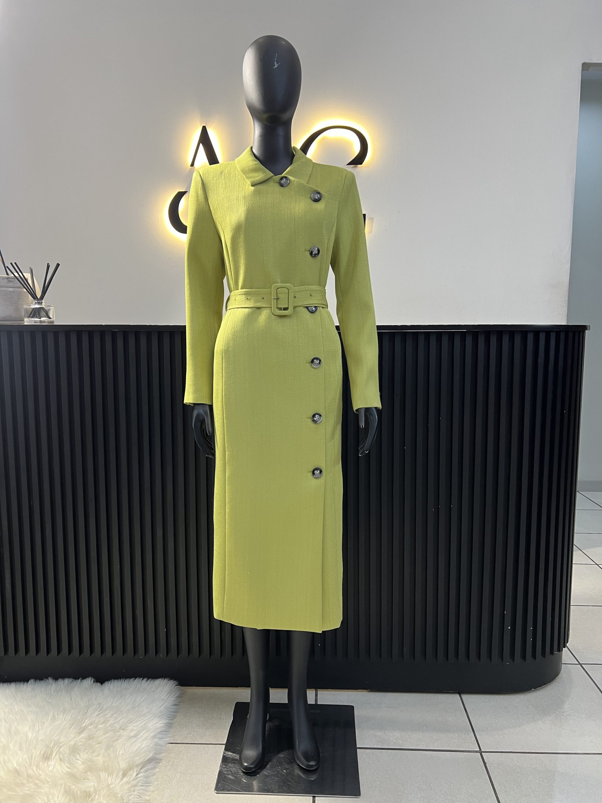 Luxe Belted Midi Dress