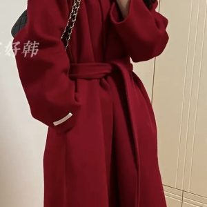 Long Robe Royale Belted Maxi Coat
