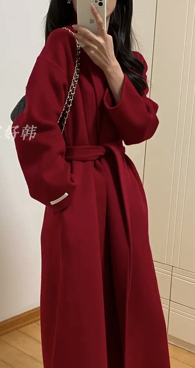 Long Robe Royale Belted Maxi Coat