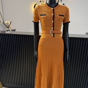 Kelly Belted Knit Dress