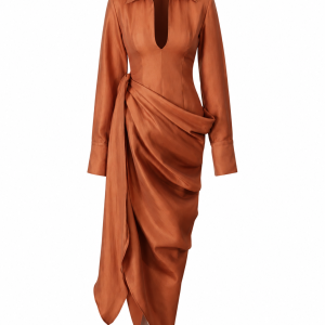 Milan Burnt Orange Dress